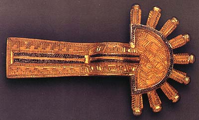Lombardic Fibula, mid-6th century (National Museum of Slovenia)