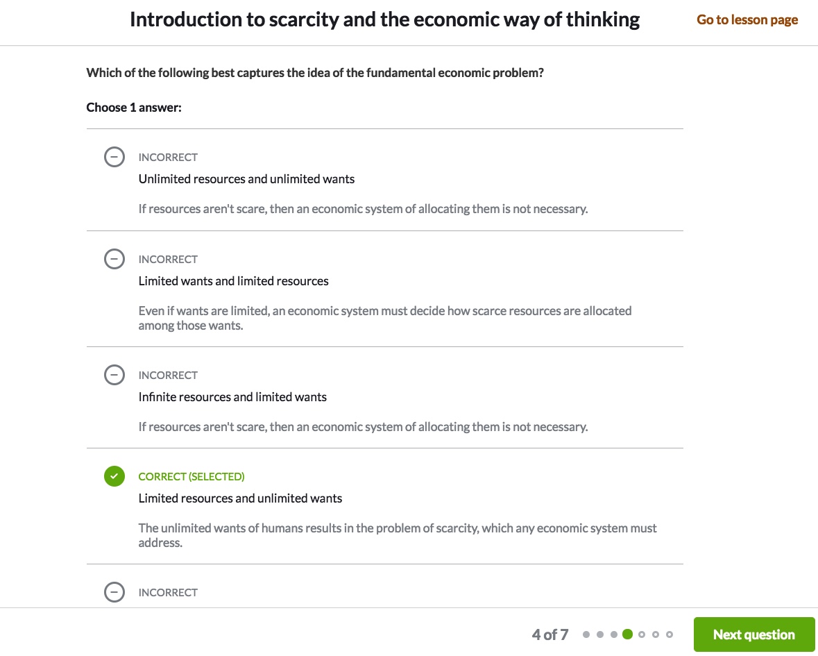 multiple choice