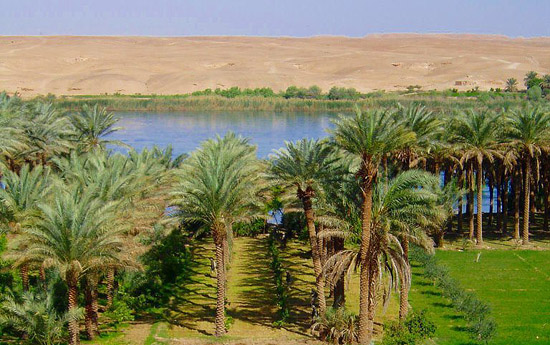 The Euphrates River in 2005