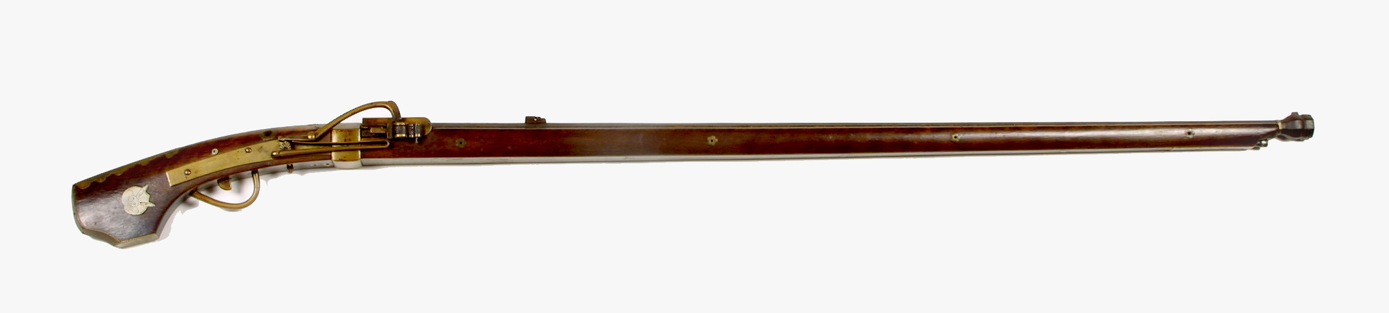 Enlarge this image. Matchlock gun (teppo). Japan. Edo period (16151868