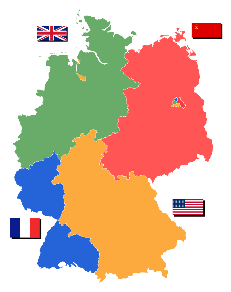 REASONS for the division of Germany into the FRG and the GDR 1945 year REASONS for the division of Germany into the FRG and the GDR 1945 year