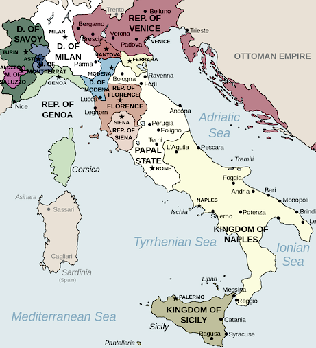 Italy in 1494